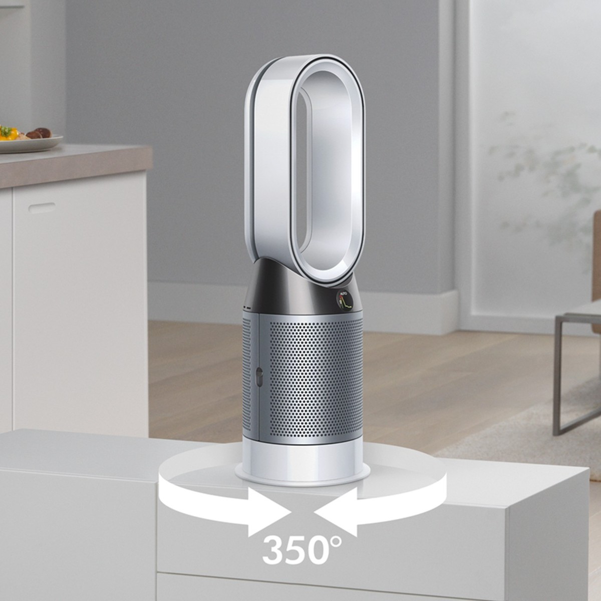 Dyson Pure Hot+Cool™ Purifying Heating Fan HP04 | Nickel/Silver