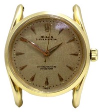 Rolex "Bombay" ref 6590 in oro rosa 18 kt, quadrante interno