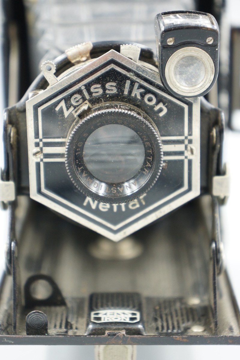 Zeiss Ikon Nettar 515/2 Deco Front 6x9 Camera #291 | eBay