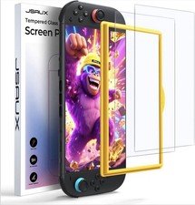 JSAUX 2-Pack Anti-Glare Screen Protector for Nintendo Switch 2, Tempered Glass