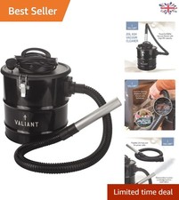 Versatile 20L Capacity Ash Vacuum Cleaner with 1.2m Hose & Reverse Blow Feature