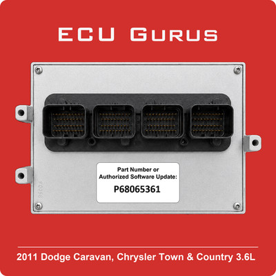 2011 Dodge Caravan 3.6L Engine Computer P68065361 ''VIN Programmed'' ECM PCM ECU
