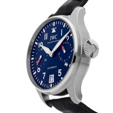 IWC Big Pilot's Watch Edition "Boutique London" Steel Blue Dial Watch IW5010-08 2