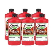 Sterno Fire Starter Ethanol Gel Green - Burner for Indoor & Outdoor, 16 Oz