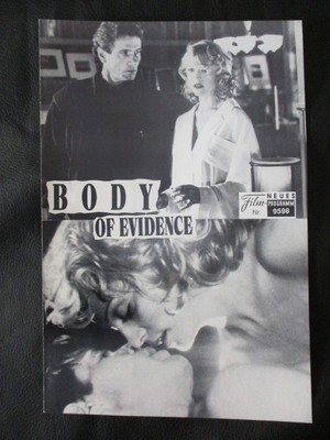 1 Filmprogramm NFP Neues Film-Programm Nr. 9598 Body of Evidence Madonna