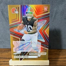 Panini Rookies & Stars Quinshon Judkins RC Auto Orange #171 Browns  /199