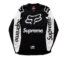 Supreme Fox Motor Racing Jersey SS18 Black Size S