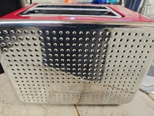Bella Sensio Red 2 Slice Toaster KT-3331 Retr...