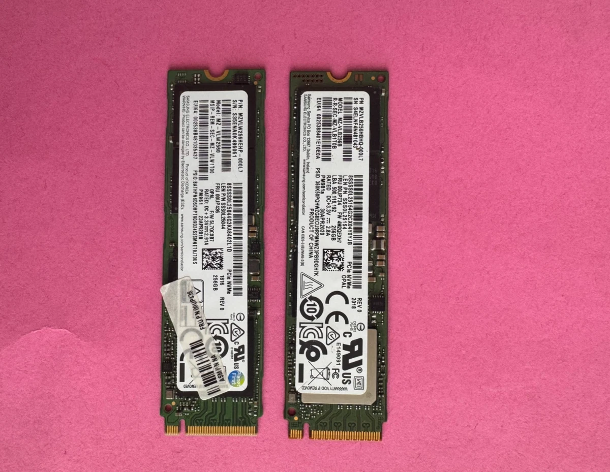 Samsung M.2 Interface 256 GB Solid State Drives for sale | eBay