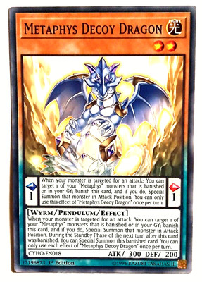Yu-Gi-Oh Metaphys Lockvogeldrache Cyberfnetic Horizzen Sammelkarte