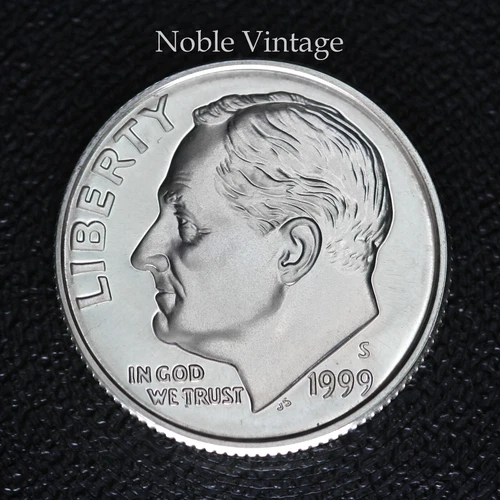 1999 S Silver Proof Roosevelt Dime - From a Proof Set - 90% Silver