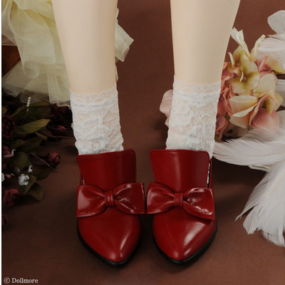 Dollmore NEW Trinity Doll SIZE - Ruhe Ribbon Shoes (Red)