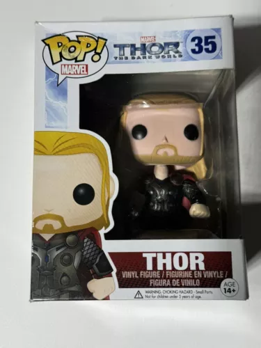 Thor: El Mundo Oscuro #35 Funko Pop! Vinilo: Marvel NO COMO NUEVO con protector