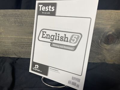 English 5 second ed tests