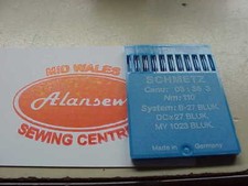 10 SCHMETZ B27  81X1 INDUSTRIAL OVERLOCKER NEEDLES