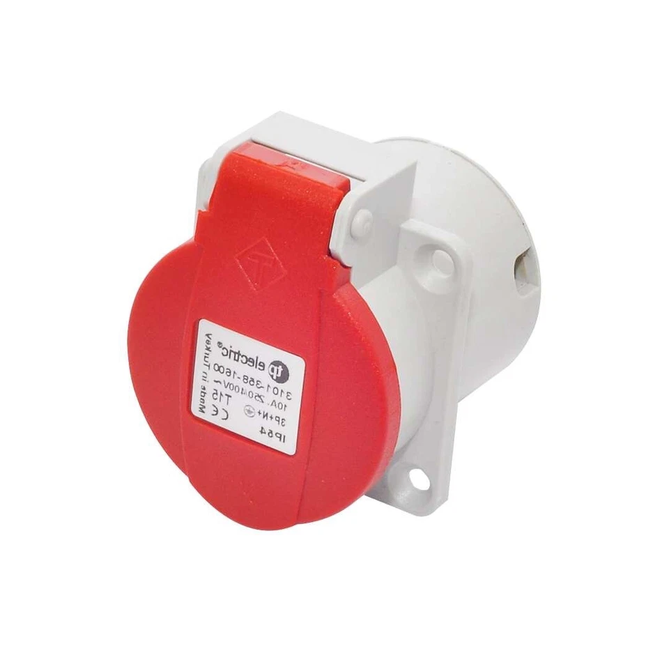 Anbausteckdose Schutzkontakt-Steckdose Steckdose nach schweizer System T 23 - Bild 3 von 3