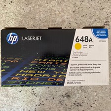 HP CE262A Toner Cartridge Yellow 648A LaserJet Genuine