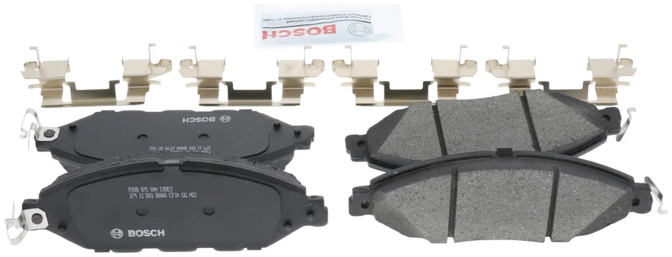 Pastilhas de freio dianteiras Bosch QuietCast cerâmica para 2013 INFINITI JX35 - Imagem 4 de 4