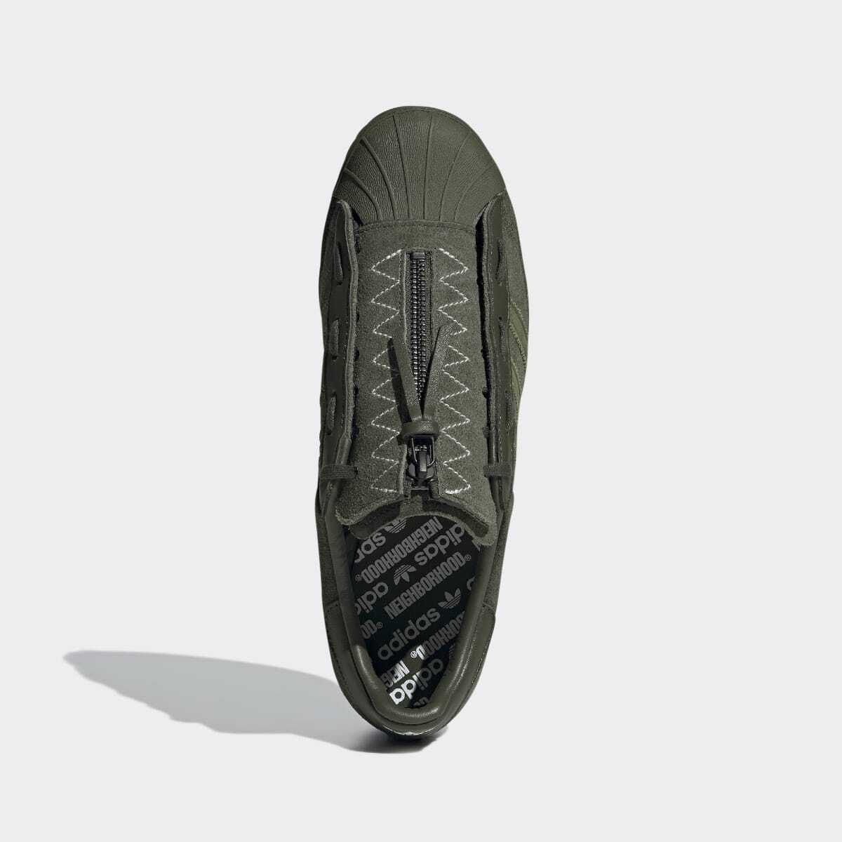 GX1401 Adidas Superstar 80s x Neighborhood Olive Turnschuhe GX1401 Adidas Superstar 80s x Neighborhood Olive Turnschuhe