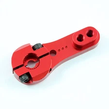 ALIENTAC 25T M3 Angle Adjustable Alloy Servo Horn/Arm Red For RC Crawler Car