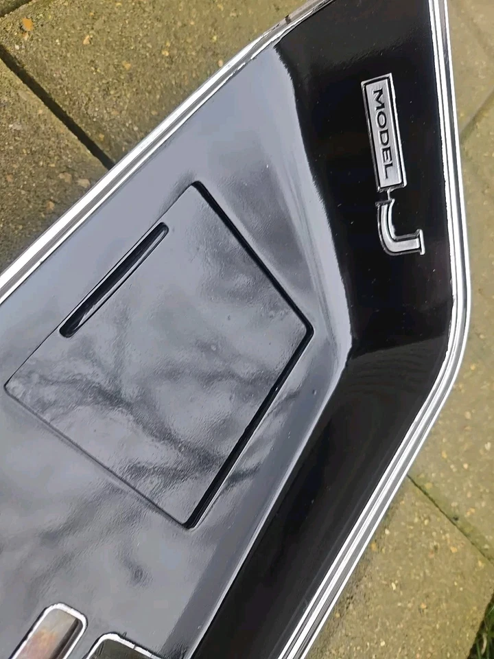 1969-1972 Pontiac Grand Prix modelo J placa de câmbio moldura restaurada - Imagem 3 de 4