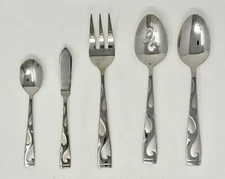 Oneida Tuscany 5 Piece Serving set Quality Stainless