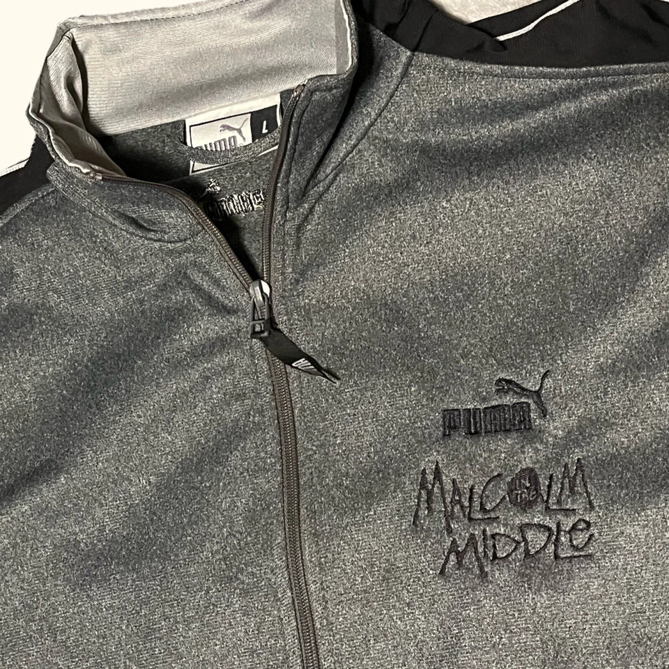 Malcolm in the Middle Cast & Crew Puma Track Jacket Size L - Image 3 of 4