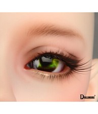 Unique Eyes for YoSD MSD doll 12mm - Omga Flat Round Glass Eyes VE09 