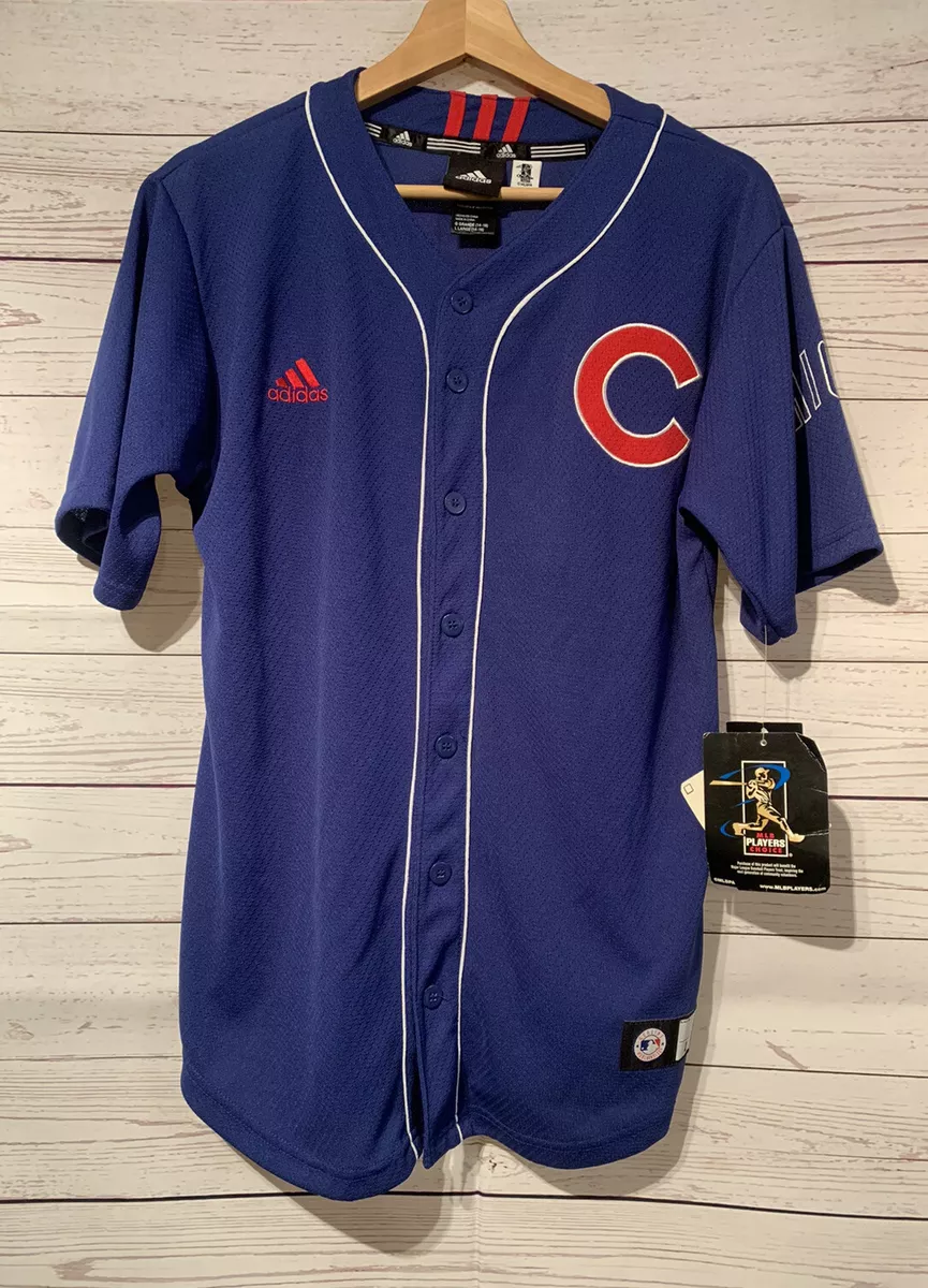 NEW Youths Adidas MLB Chicago Cubs #13 Starlin Castro Baseball Jersey Size  Large