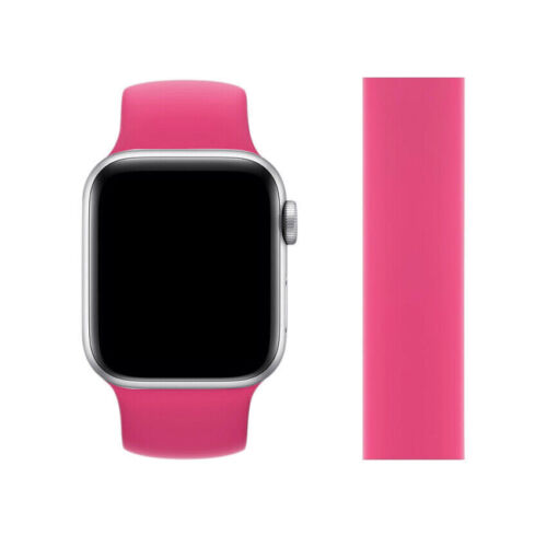 Cinturino iWatch ad anello in silicone per Apple Watch Ultra2 9 8 7 6 SE 5 49/38 mm - Foto 31 di 36