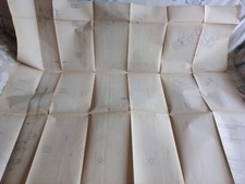 1995  MOTO GUZZI T5  POLIZIA  -Disegno tecnico ( copia da lucido )FORCELLA