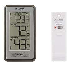 La Crosse Technology WS-9257U-IT Wireless Barometer Station with  Forecaster, Moon Phase, In/Out Temperature, Humidity