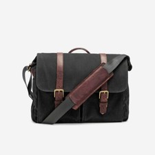 ONA Brixton Canvas Camera Bag Black-FREE Ona Kyoto Wristlet w/Purchase