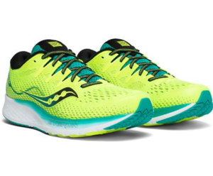 SAUCONY RIDE ISO 2 Scarpa Running Uomo colore Giallo Fluo/Verde | eBay