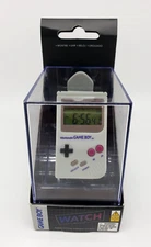 Nintendo GAMEBOY DIGITAL Wristwatch Super Mario Sounds Retro 80's/90's Gray