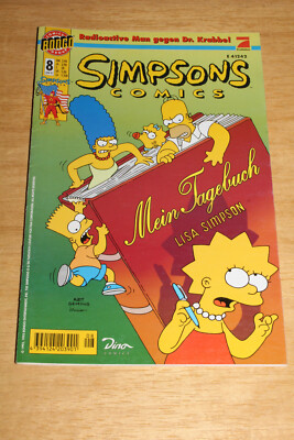 Comic Simpsons Comics Nr 8 / 1997 Bongo Comics Z1-2