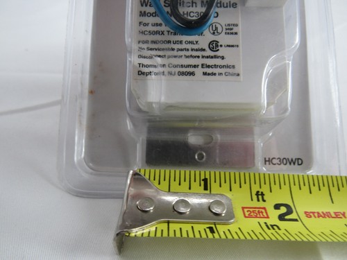RC Home Control Wall Switch Item # HC30WD New Factory Sealed - Picture 6 of 7