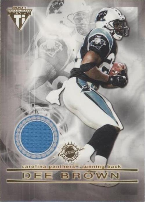2001 Pacific Private Stock Titanium Dee Brown Steve Smith #8 - 1 of 2