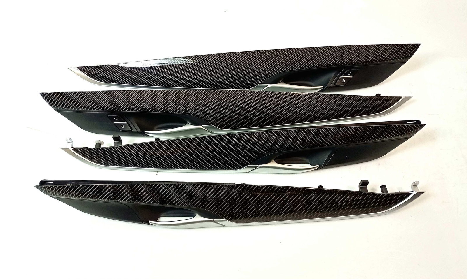 BMW F85 X5m Carbon Fibre Door Trims Karbon Verkleidung 51418063923  