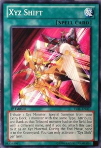 Xyz Shift - LVAL-EN061 - Common - 1st Edition x3 - Near Mint