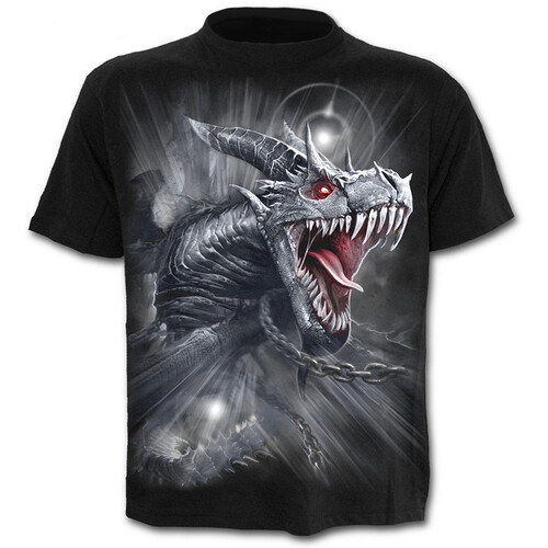 T-shirt Anime Dragon Hip-Hop Impression 3D | Unisexe, Polyester/spandex | Neuf Avec étiquettes