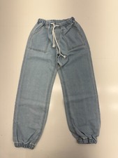 Shein Blue Drawstring Joggers Boys Size 9Y