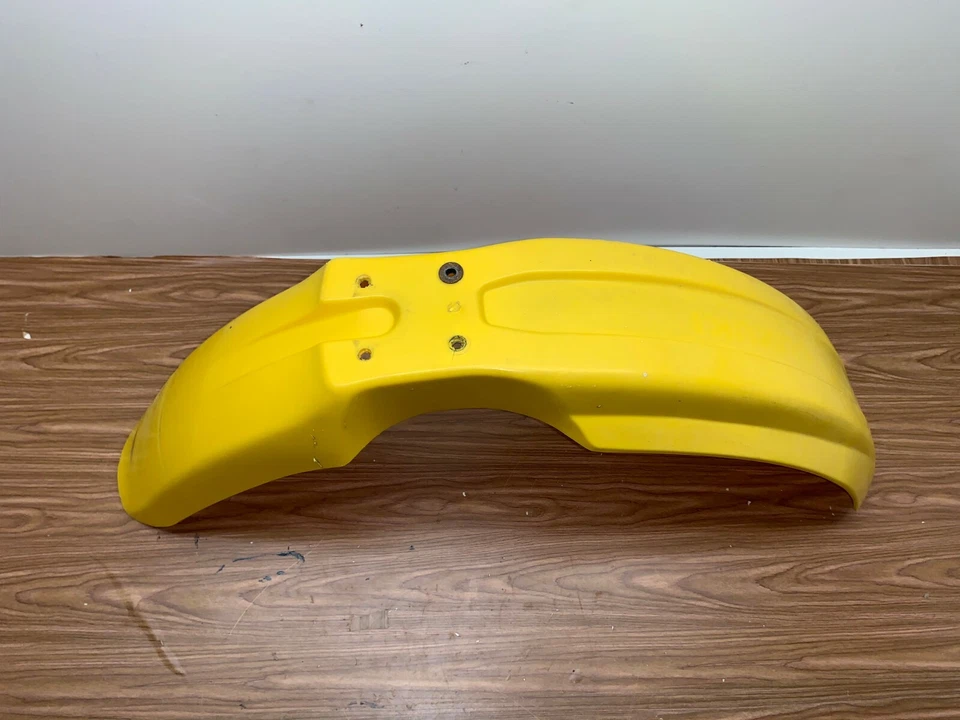 Guardabarros delantero de plástico Suzuki RM125 1999 53111-27C02-25Y Foto 4 de 4