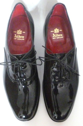 New $571 ALDEN 9373 Plain Toe Bal 