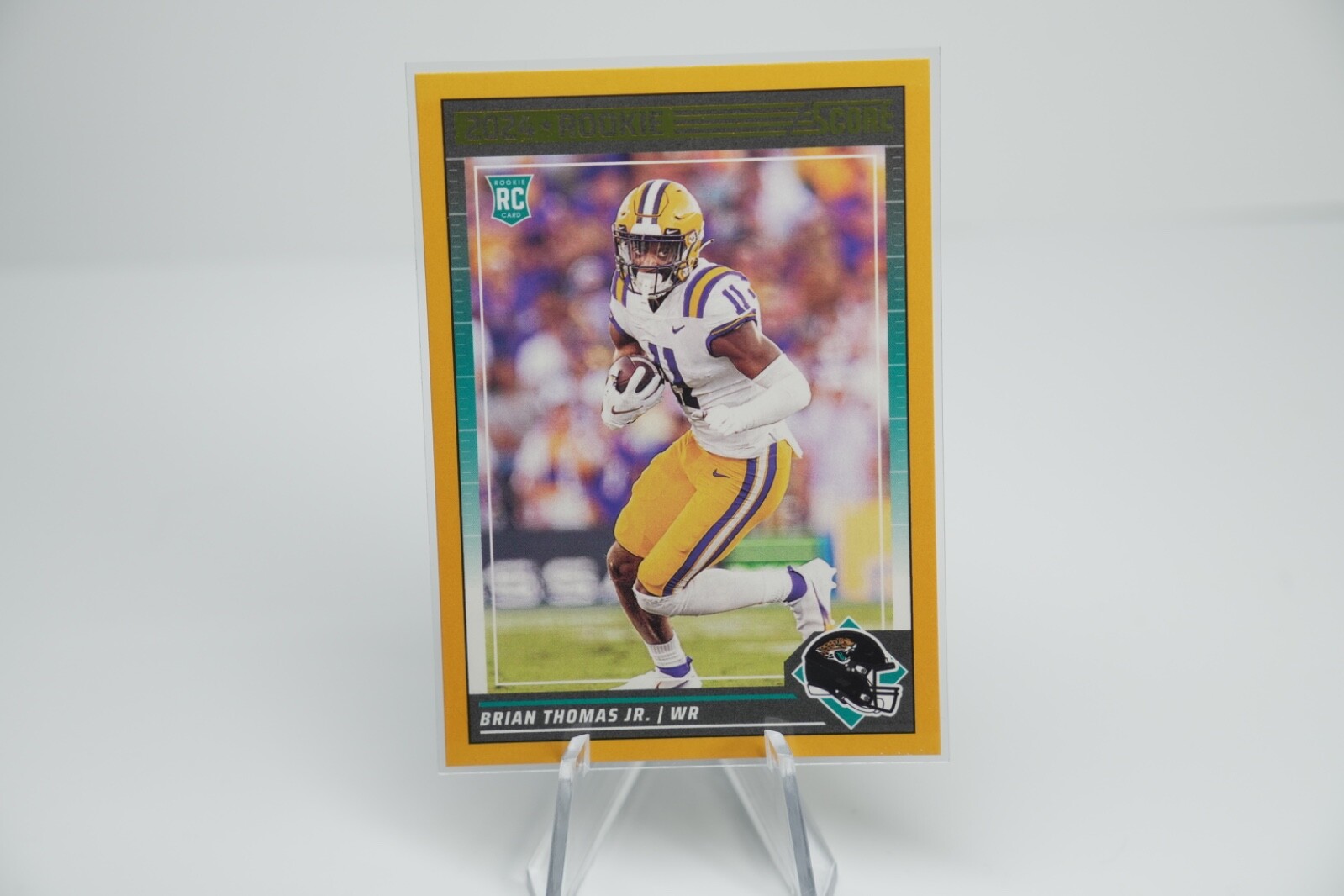 2024 Panini Score Football Brian Thomas Jr. 319 Orange Rookie Card