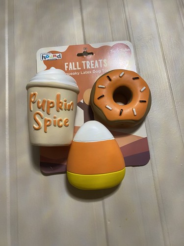 Outward Hound Halloween Fall Treats Squeaky Dog Toys - Picture 6 of 6
