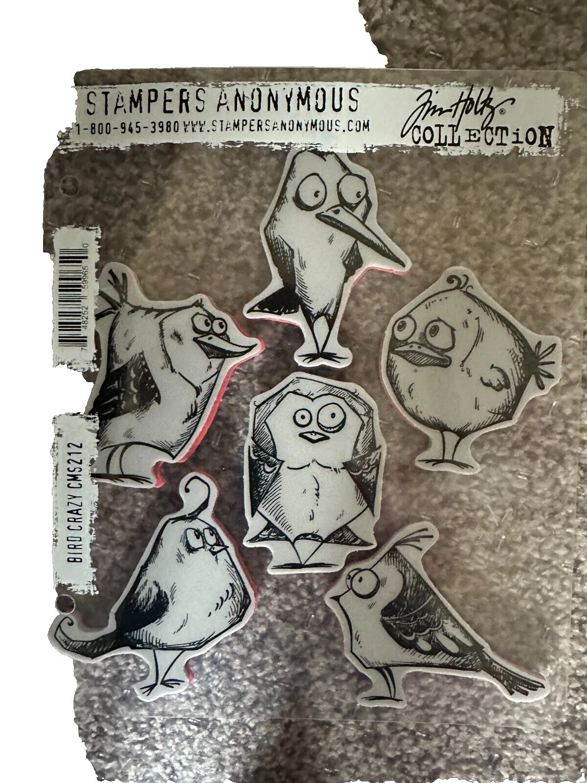 Tim Holtz Animals & Insects Cross Stamps