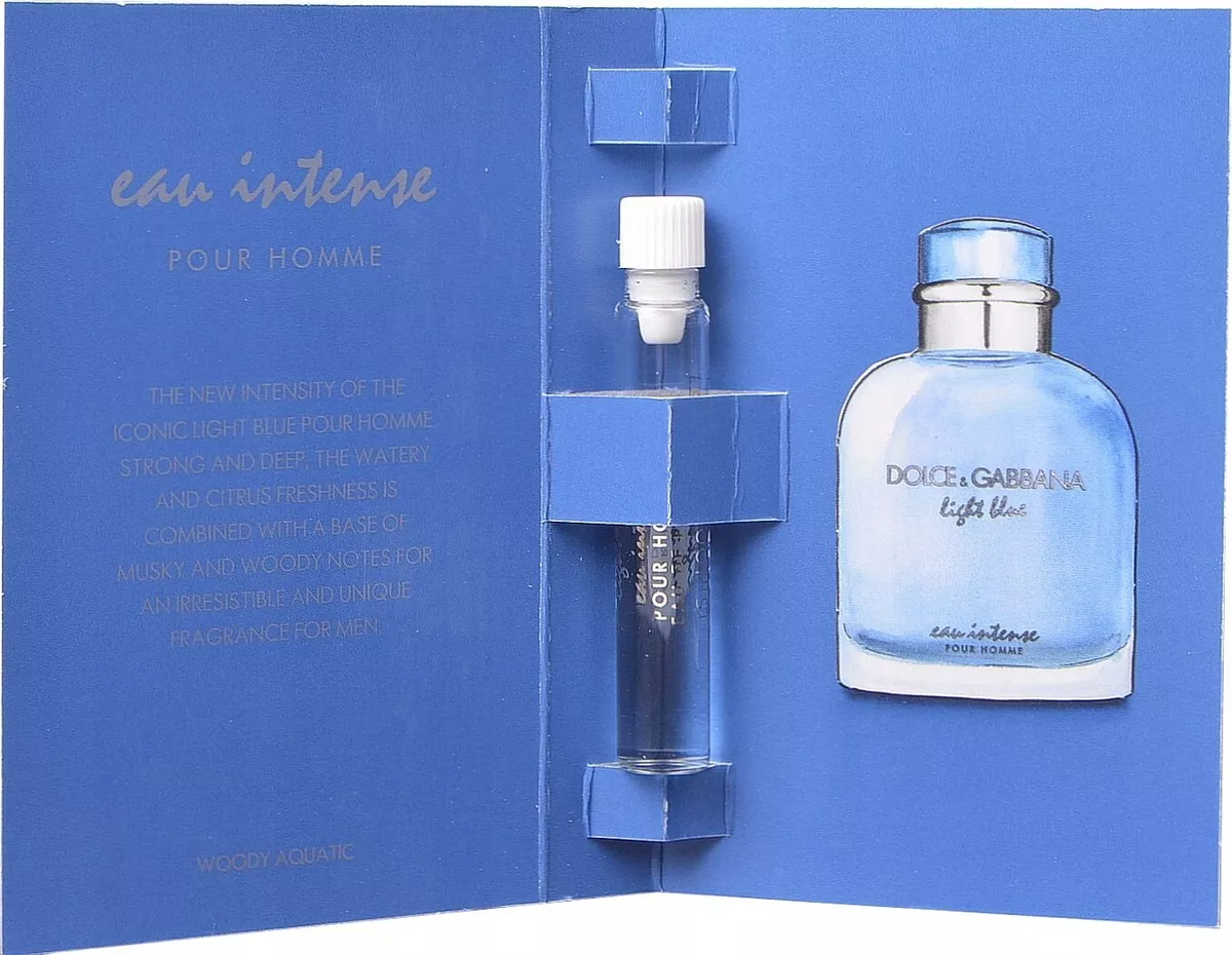 Light Blue Eau Intense Pour Homme - Perfumes Dolce and Gabbana