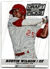 2013 Panini Prizm Perennial Draft Picks Austin Wilson Seattle Mariners #61