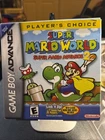Super Mario Advance 2  Nintendo Gameboy - CIB W/Map Super Mario World Authentic
